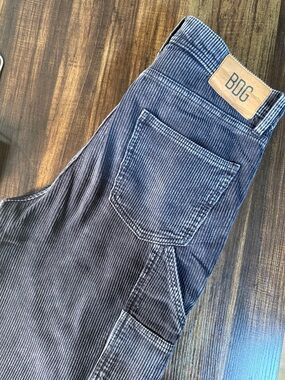 BDG Dark Charcoal Corduroy Carpenter Jeans